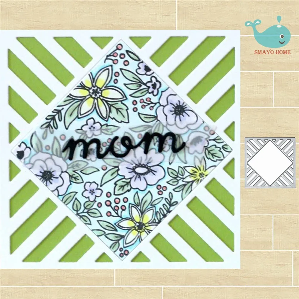 

Smayo home Lace frame Metal Cutting Dies for Scrapbooking Album Paper DIY Card Decoration Embossing New Dies Cut 2019