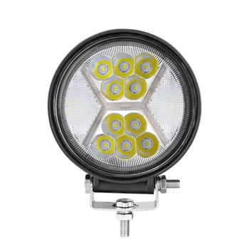 

2x 5 400W Round LED Work Light Bar Driving DRL Fog Light Spot Flood Lamp 12/24V