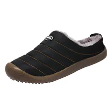 Г., новые хлопковые тапочки унисекс Зимние теплые тапочки с подкладкой для взрослых на толстой подошве, дышащие удобные хлопковые тапочки