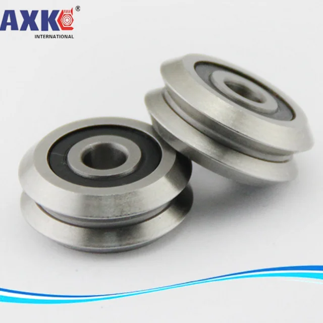 ABEC-5 RM4-2RS / W4X 15*59.94*19.05 mm v wheeles W Groove Sealed Ball Bearing W4 W4ZZ RM4ZZ