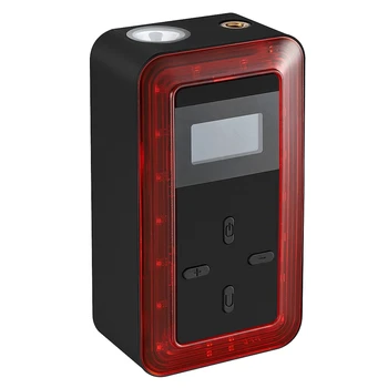 

150 PSI Motorcycle Bicycle Air Compressor Cordless Inflatable Air Pump Tyre Inflator Night Warning Light for Bike