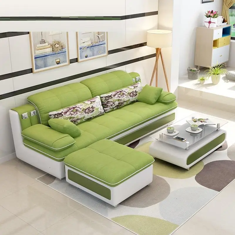 Number 17 Meble Puff, современный набор мебели для гостиной, Mueble De Sala, диван - Цвет: Number 17