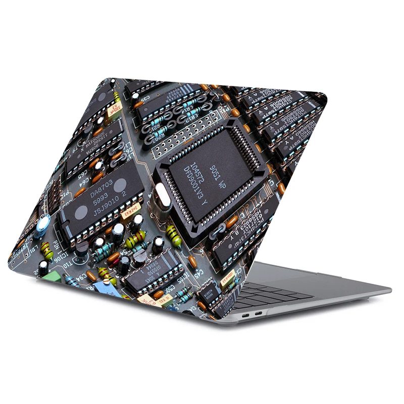 Ic аппаратный шаблон чехол для ноутбука Apple MacBook Pro retina Air 12 13 3 15 дюймов нового Air/Pro