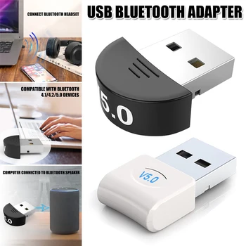 

USB Bluetooth 5.0 Adapters USB Wireless Computer Adapter Audio Receiver Transmitter Dongles Mini Sender Dropshipping