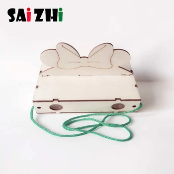 

Saizhi DIY Wooden Telescope Model Building Kits Inventions Physics Experiment Assembly Kits Pupils Technology Education Toy Kits