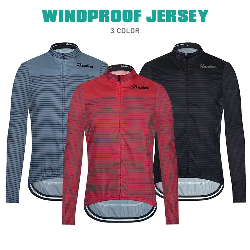 Men Cycling Jacket Raudax Windproof Cycling Clothing Bike Shirt MTB Bicycle Riding Running Spring Autumn Winter Jacket Coat