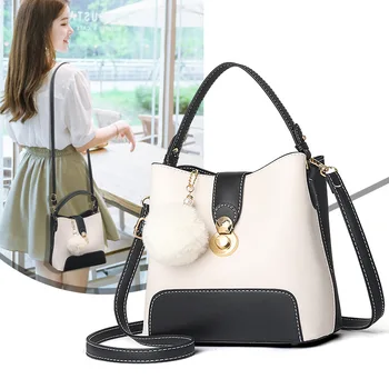

Popular Bag Women's 2020 Summer New Fashion All-match One-Shoulder Fashion Messenger Bag Portable Bucket Bag