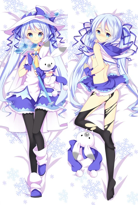 S8 Аниме Vocaloid Dakimakura Чехол персонажи певица девушка Мику Хацунэ и лука мегурин Болстер чехол Bookaroido обнимает Наволочки Чехол - Цвет: S8