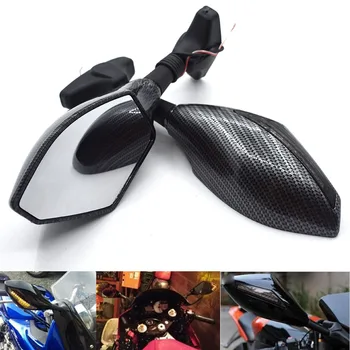 

Universal Motorcycle LED Turn Rear View Side Wing Mirrors Signal Light For HONDA PCX 125/150 PCX125 PCX150 CB500F CB500X
