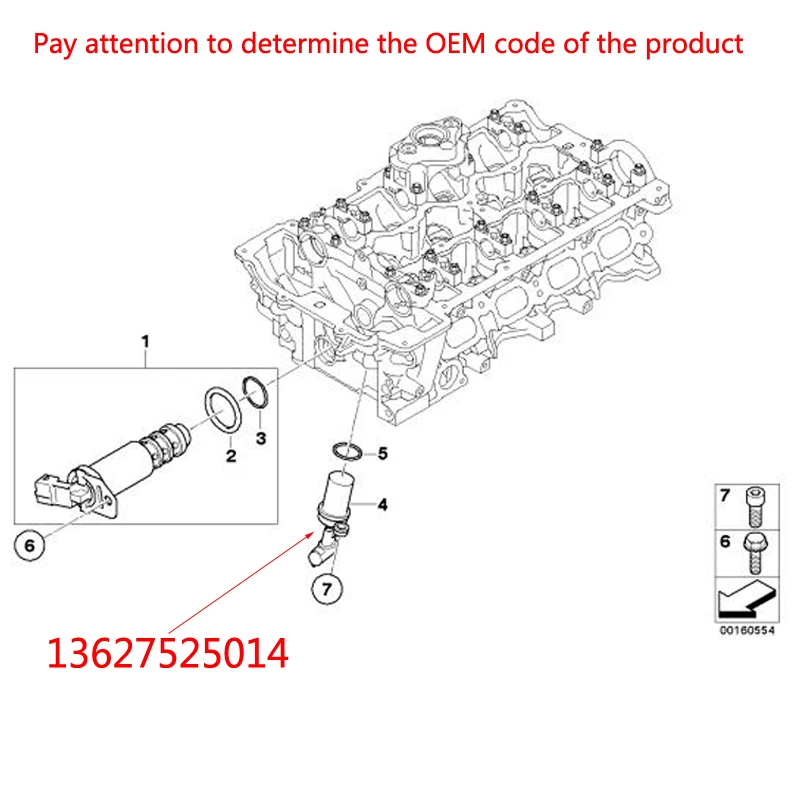 New Camshaft sensor For BMW E90 E60 E65 M54 N52 N54 N62 Engine 13627546660 13627558518 13627525014