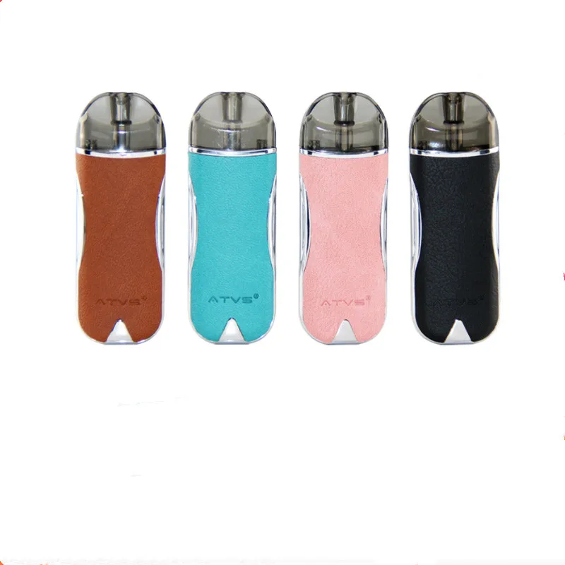 

Atvs Xipod Pod System Vape Electronic Cigarette 650Mah Battery Box Mod Vaper Vaporizer with 1.0Ohm Ceramic Coil Pods
