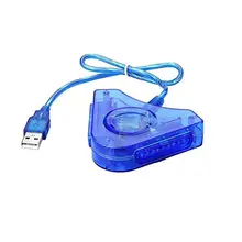 Игровой коврик двойной адаптер конвертер для PS1 PS2 контроллера к ПК USB# BO