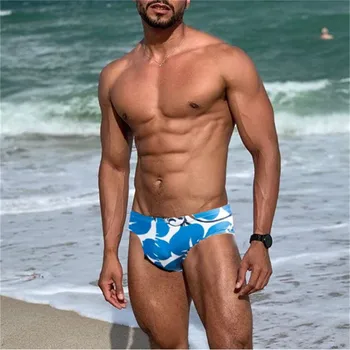 

Men Swimwear Summer Fashion Sexy Bodybuild Swimwear Gradient Trunks Beach Swimming Shorts Boxer Bathing Swimsuit Jaycosin 2020