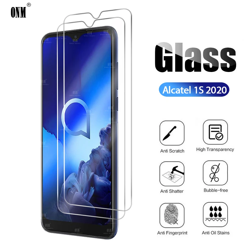 10 шт Alcatel 1S 2020 закаленное стекло для Защита экрана Защитная стеклянная