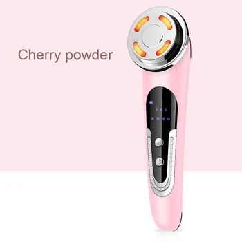 

LED Photon Light Therapy Beauty Device Electroporation Firm Lifting Wrinkle Face Cleanse And Detox Removal Face Vibration EMS