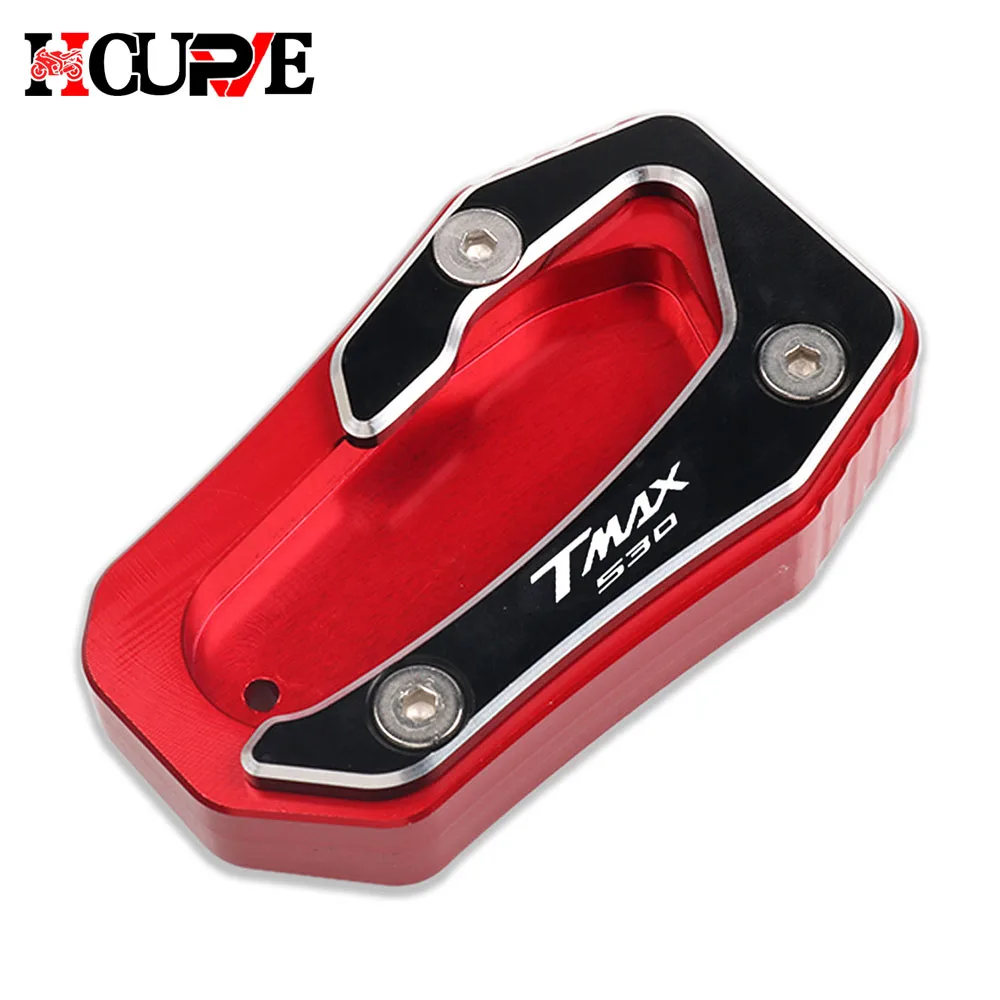 Motorcycle CNC Kickstand Extension Pad Support Plate Enlarge Foot Side Stand