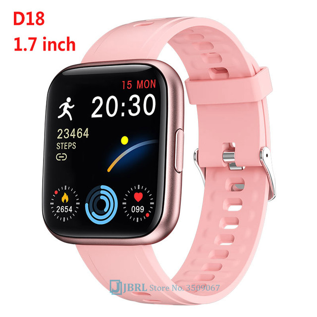 Fashion Smart Watch Men Women Smartwatch For Android IOS Electronics Smart Clock Fitness Tracker Silicone Strap Smart-Watch