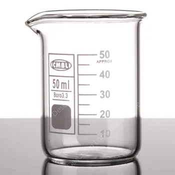 

50mL Glass Beaker,Low Form,New Chemistry Laboratory Glassware