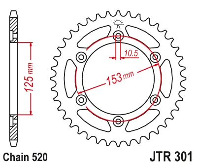 Для Honda Dirt Bike CRF250L 2013- цепь Передняя Задняя звездочка комплект 520 шаг 110 звенья 42T 14T