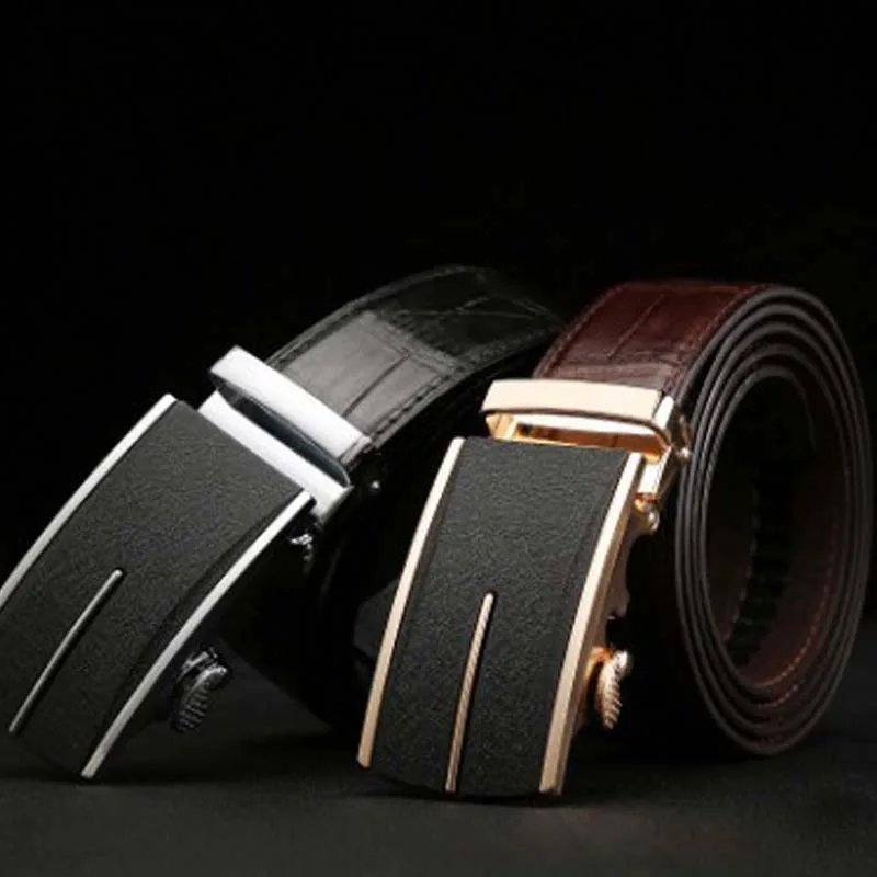 Рисунок 5 - Мужской ремень из натуральной крокодиловой кожи linshe