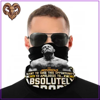 

2020 New Masks Conor McGregor T shirt Apologize to Nobody Men Women facemasks for virus protection cotton pm2.5 mask filter