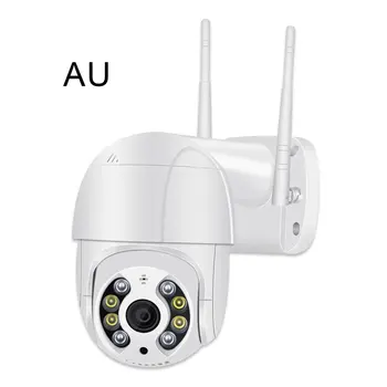 

Super Mini PTZ Wifi Camera H.265 Onvif Wireless/Wired IP Camera 4xDigital Zoom AI Human Detection Dual Light Source