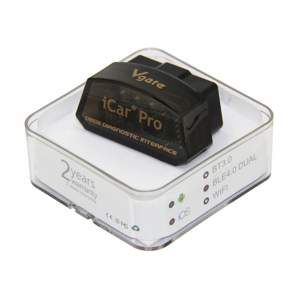 Vgate iCar Pro ELM 327 V2.1 OBD OBD2 Bluetooth 4,0 wifi сканер OBD 2 ODB2 автомобильный диагностический инструмент ELM327 V2.1 Easydiag PK V1.5