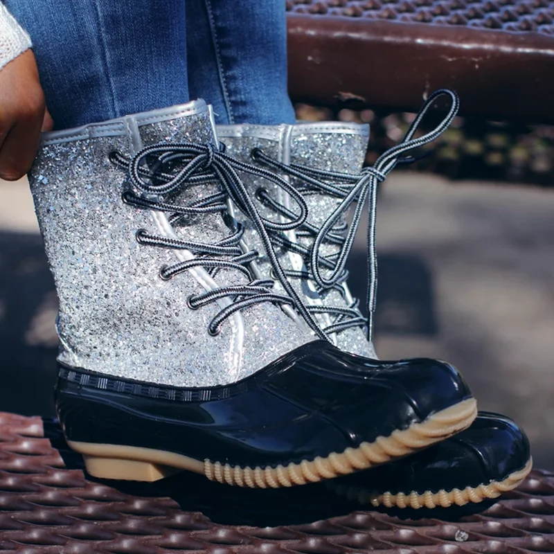 Ankle Boots For Women Boots Leopard Women Winter Boots Waterproof Rain
Boots Female Winter Shoes PVC Jelly Shoes Women Booties