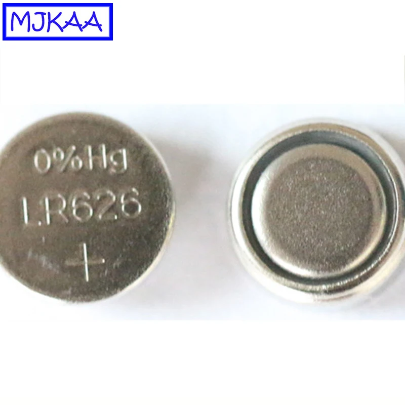 MJKAA 200 шт. AG4 LR626 1,5 V Щелочная батарейка-кнопка 377A 377 SR626SW SR66 LR66 LR 626 Дешевые плоский круглый аккумулятор батареи для мобильного часо