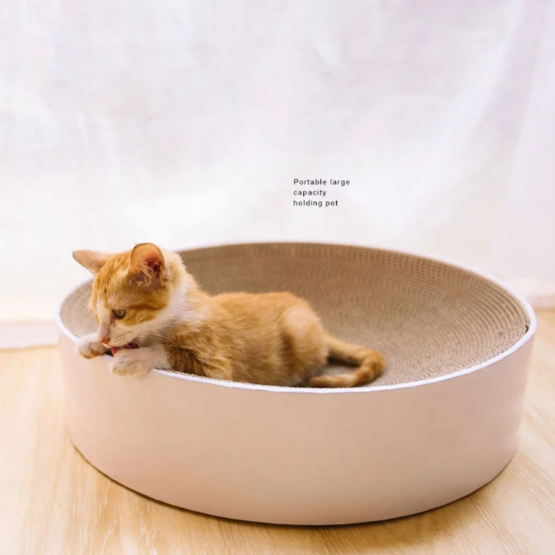 Кошечка для кошек, кошечка, скребок для ногтей, коврик, кровать, игрушка для кошек, скребок, гофрированная бумага, коврик для котенка, отдых, товары для домашних животных