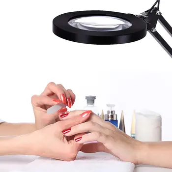 

Led Folding Long Arm Clip Eye Protection Table Lamp Usb Reading Clip Book Lamp Magnifying Glass Electronic Maintenance Lamp