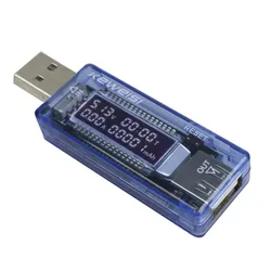 USB Current Voltage Capacity Tester Meter Mobile Power Battery Charger Capacity Tester Volt Current Voltage Detector