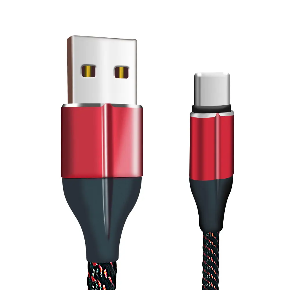 Кабель Vanniso usb type-C для huawei p20 lite Xiaomi mi9 Redmi note 7, зарядный провод для мобильного телефона, кабель USB C для samsung S9 S8 - Цвет: Red