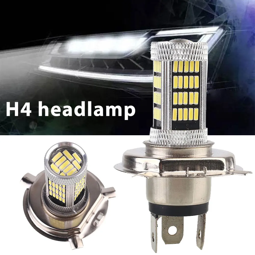 Vehemo H4 4014 92SMD передняя лампа Автомобильный светодиодный головной светильник лампы Супер яркий налобный фонарь противотуманный светильник светодиодный головной светильник Аксессуары для мотоцикла и автомобиля