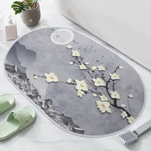 Bathroom Mat Bedroom Carpets Toilet Shower Room Water Absorption Doormat Non-slip Bathtub Side Floor Rug Bathroom Accessories