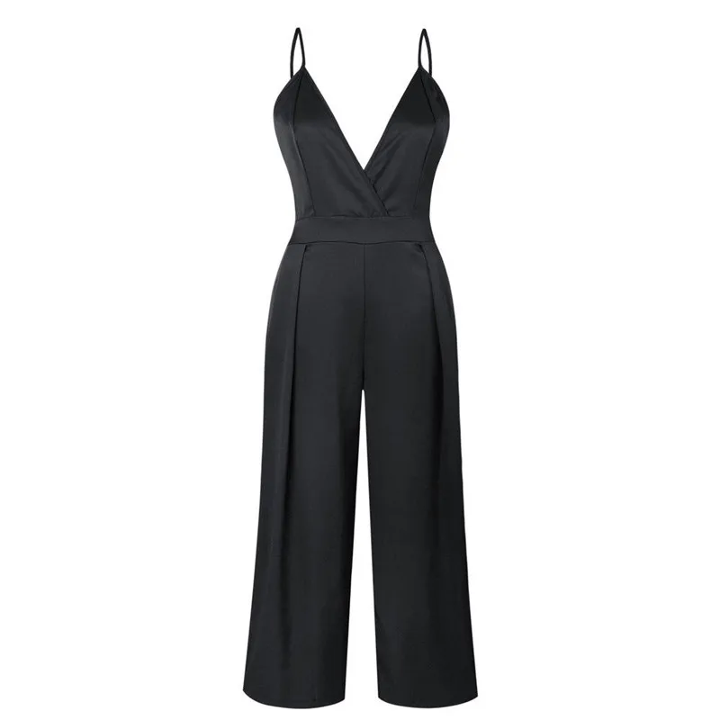 New Fashion Women's Jumpsuit Sexy Women Boho Playsuit Women Jumpsuit Rompers Summer Beach Casual Women Clothes S-XL