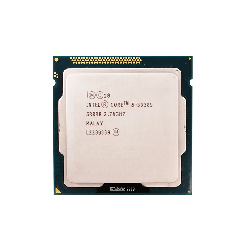 Процессор Intel Core i5 3330S i5-3330S 6M cache 2,7 GHz 65W LGA 1155 четырехъядерный ПК настольный компьютер cpu протестированный рабочий