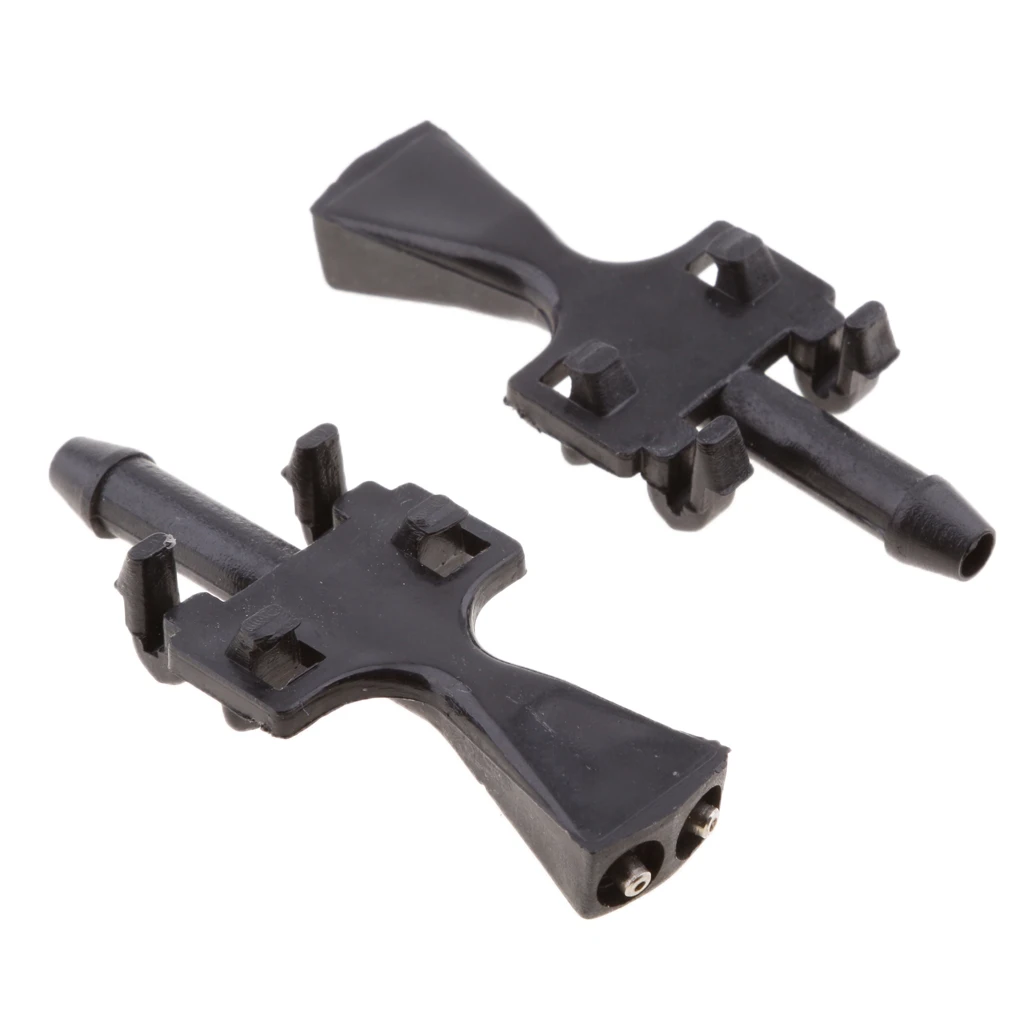 1 Pair Car Windshield Wiper Spray Jet Nozzle Repair Parts for OPEL MERIVA-A