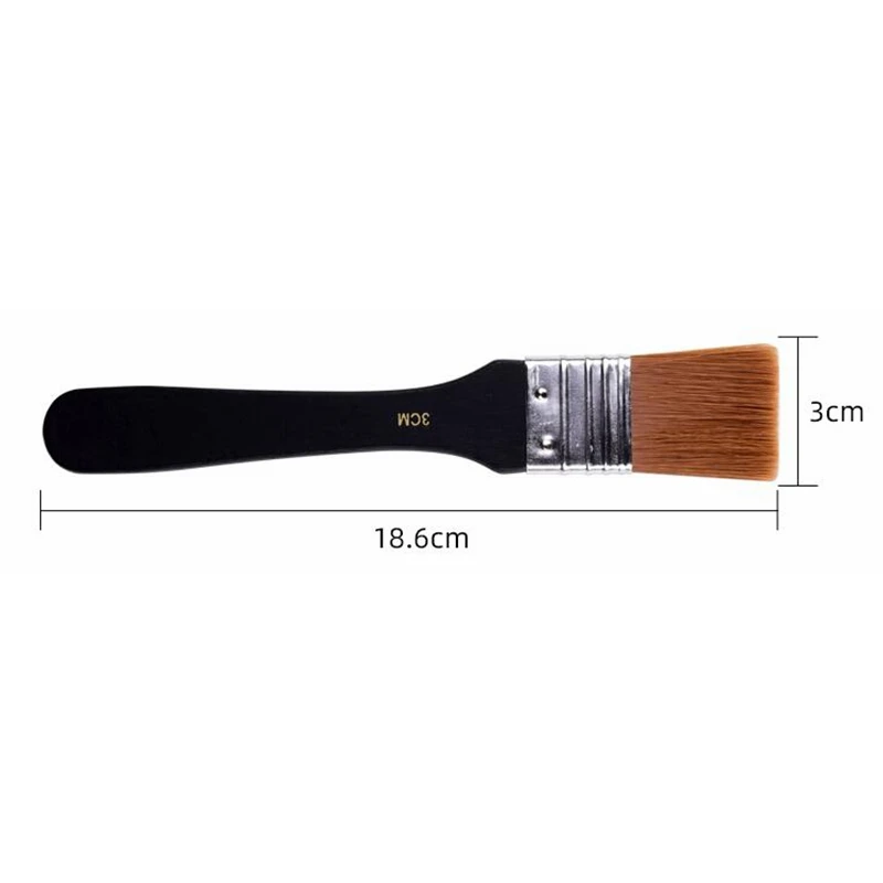 best paint roller 5Pcs/set Nylon Brush 2CM/3CM/4CM/5CM/6CM House Decoration Wall Furniture Painting Dedicated High Quality Soft Hair Brush Set texture roller