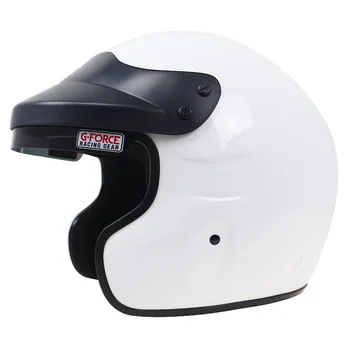 

Snell Sa2010 Certification High-End Car Helmet Industry Race Car Helmet Rally Helmet Glass Steel Material