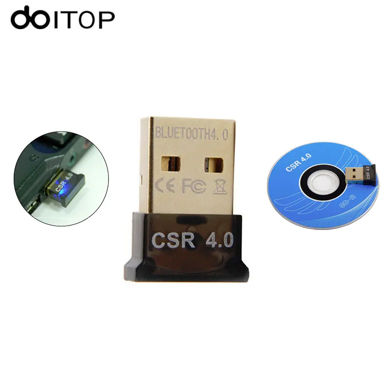 2019 Мини USB беспроводной Bluetooth CSR 4 0 Ключ адаптер аудио передатчик Музыка Аудио
