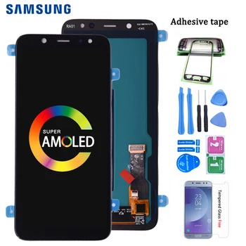 

Original Super AMOLED For SAMSUNG Galaxy A6 2018 A600 A600F A600FN LCD Display with Touch Screen Digitizer Assembly