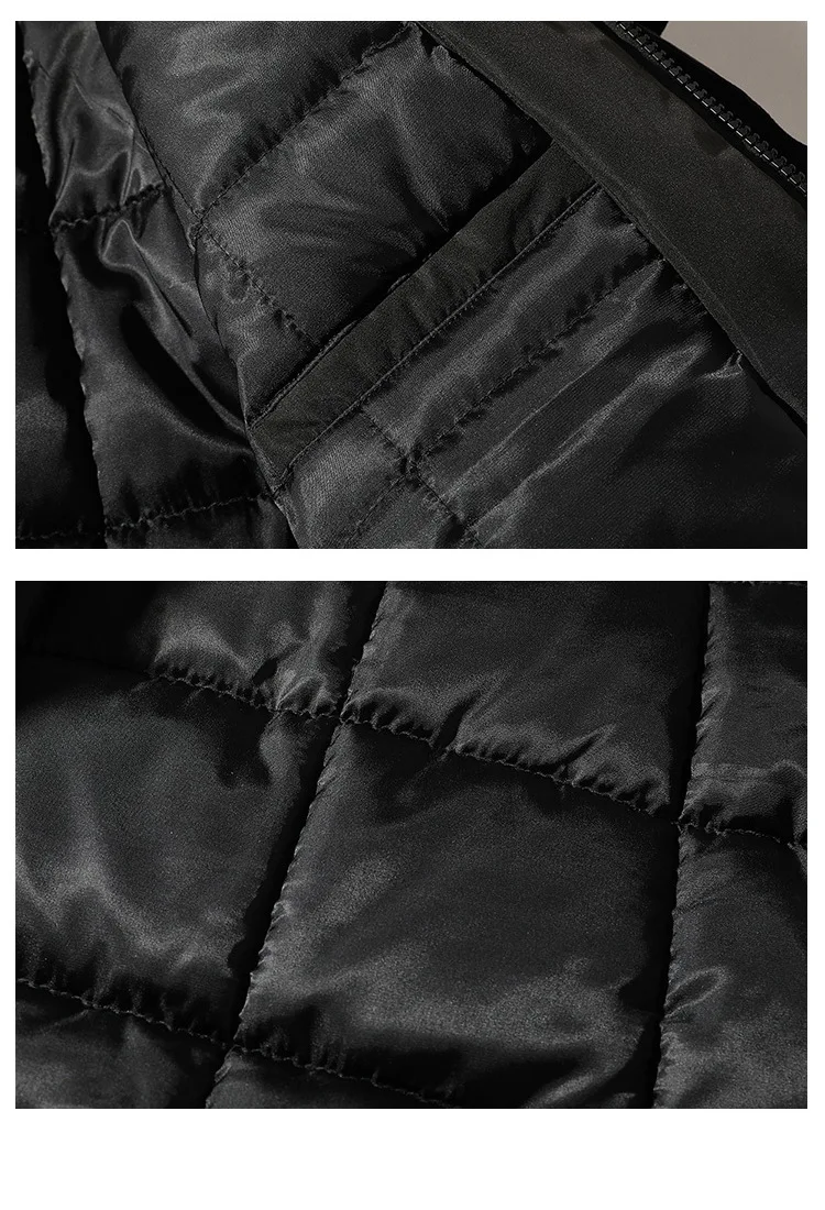 Winter new Japanese multi-pocket tooling cotton suit male loose collar collar padded coat casual jacket