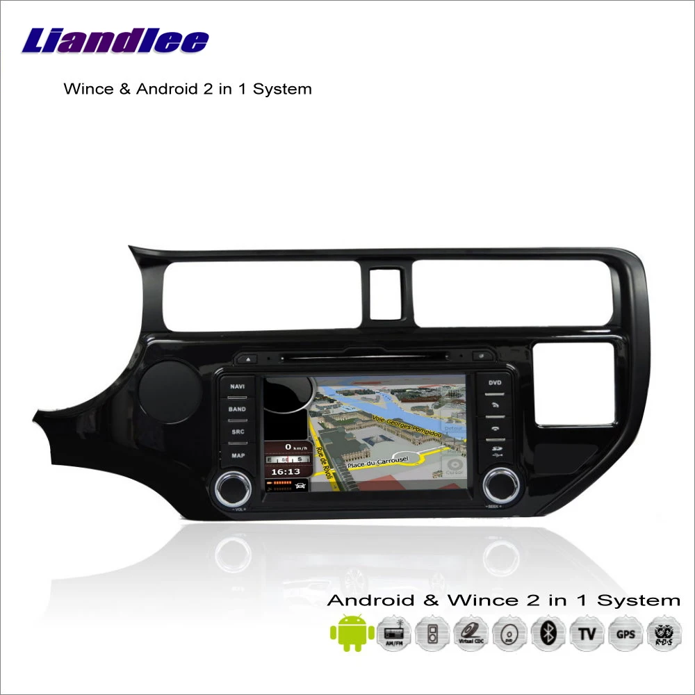 

Car Android Multimedia System For KIA RIO / Pride / K2 2011~2014 - Radio CD DVD Player GPS Navigation Audio Video S160 System