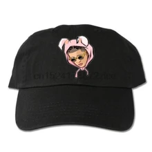 Бейсболка BAD BUNNY черная Регулируемая Кепка