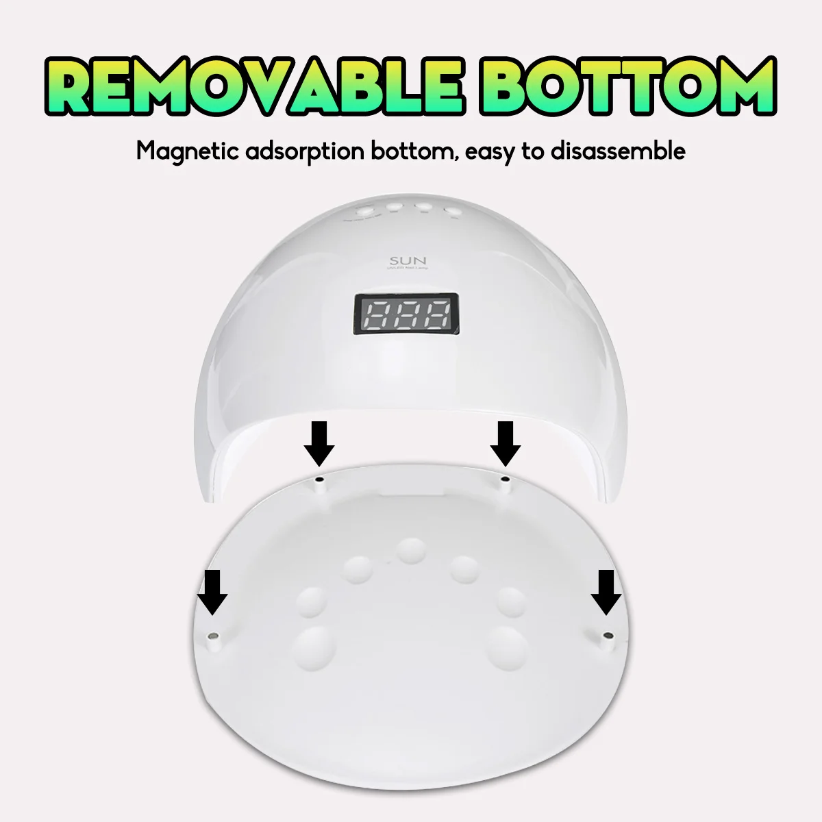 48 Вт SUN-SHELL 24LED UV/Sunlight Сушилка для ногтей лампа Гель-лак дисплей светодиодный инфракрасный датчик 4 Настройка временных интервалов машина для геля