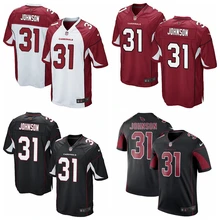 Аризона стилизованная Высококачественная Мужская футболка с принтом "Давид Джонсон"