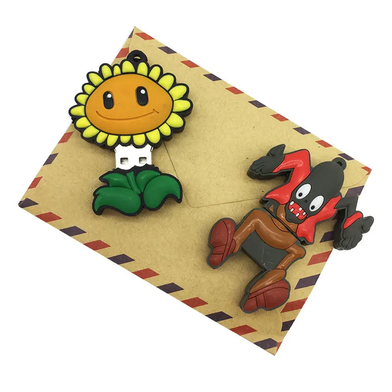 usb flash drive 32gb Plants vs. Zombies pen drive 16gb 8GB 4GB usb stick 64gb pendrive 2.0 128g special Christmas/Halloween/Gift