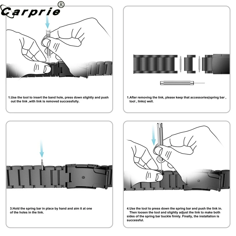 Ремешок для часов CARPRIE из титанового сплава сменные ремешки GARMIN Forerunner 945/935/fenix5
