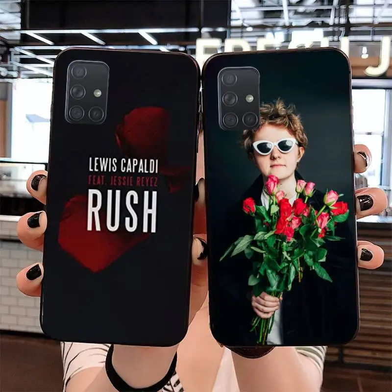 Чехол CUTEWANAN Льюиса Capaldi DIY окрашенный блестящий чехол для телефона Samsung S20 plus Ultra S6 S7